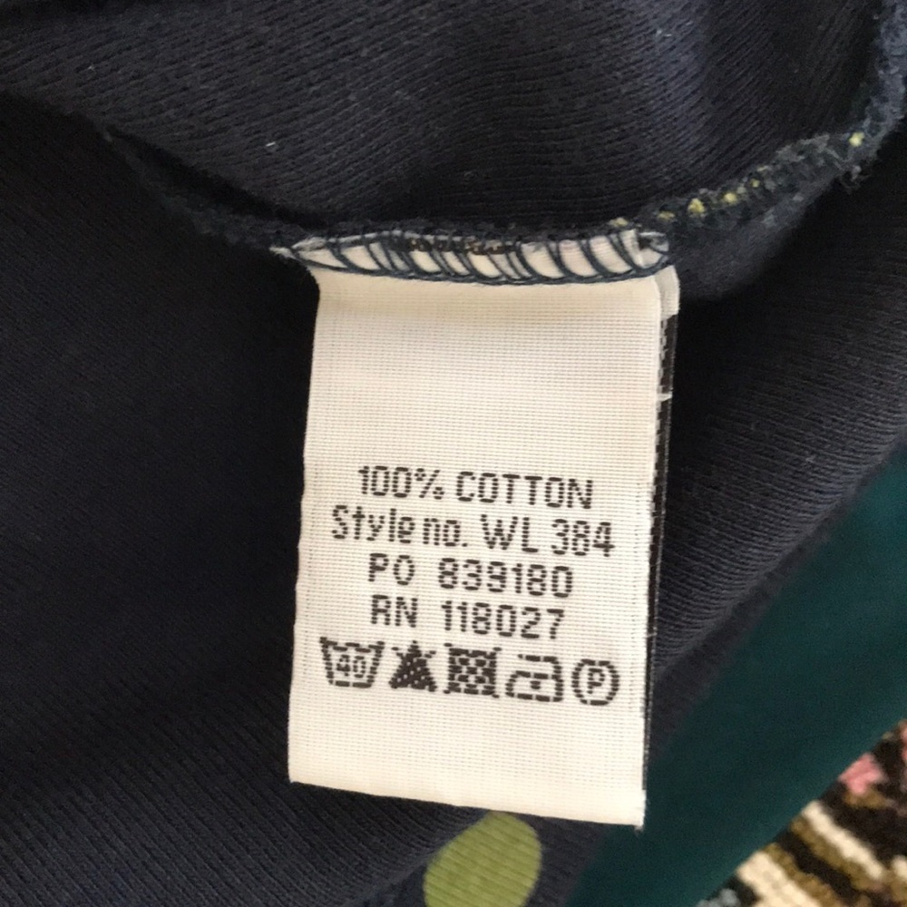 BODEN size 14 Navy cotton polka dots Cardigan - Picture 6 of 6